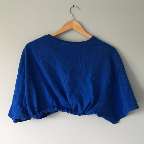 Blue Miami Florida cropped tee - Picture 2 of 2